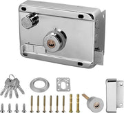 Serratura Notturna Elegante per Porta Anteriore - Chiave Notturna a Alta Sicurezza per Casa o Lavoro - Apri a Destra .