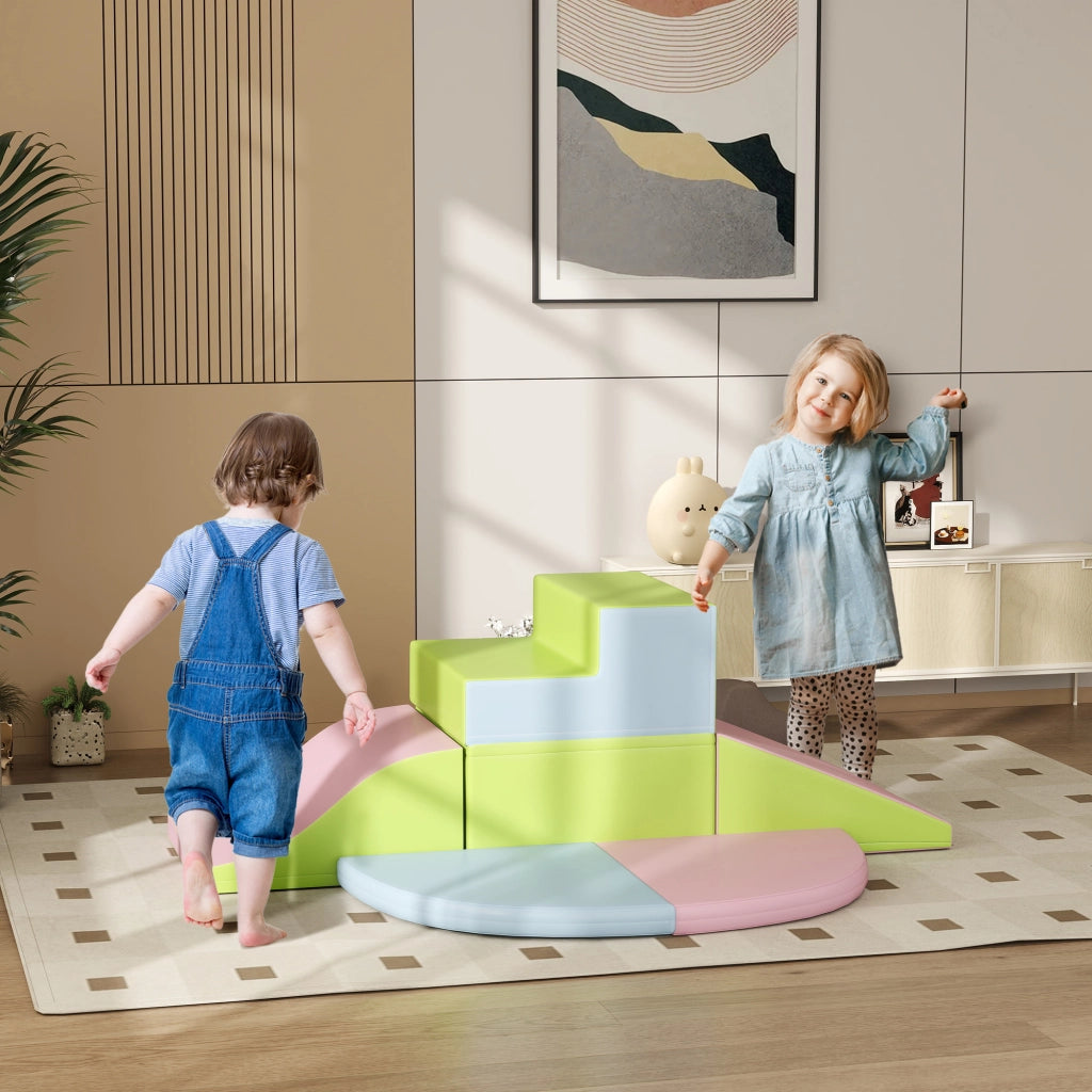 Parco motricit¨¤ 6 pezzi in schiuma EPE per bambini ¨C zephmum ¨C multicolore