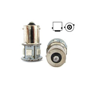 Lampada Led RY5W RY10W BAU15S 12V Arancione Giallo Per Luci Frecce Moto Scooter Piedi Storti 7 Smd 5050