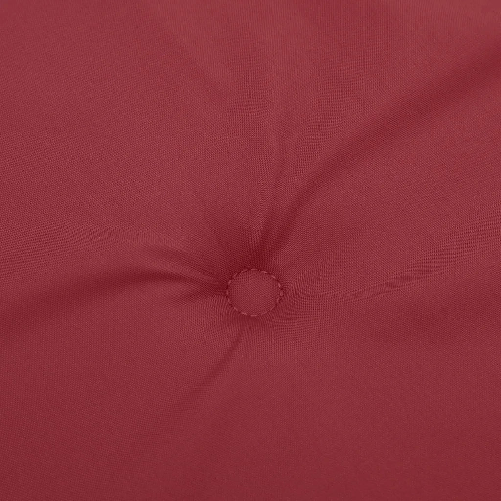 Cuscino per Panca-Cuscini per panchina Rosso Vino 100x50x4 cm in Tessuto Oxford