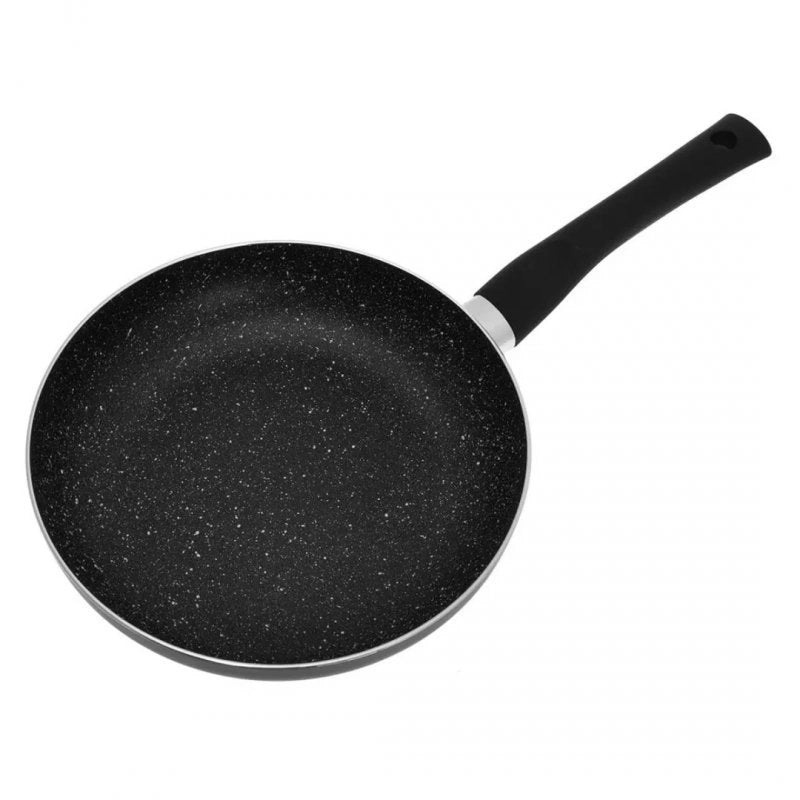 Kinghoff KH-3958 Padella antiaderente in marmo da 26 cm con coperchio in vetro