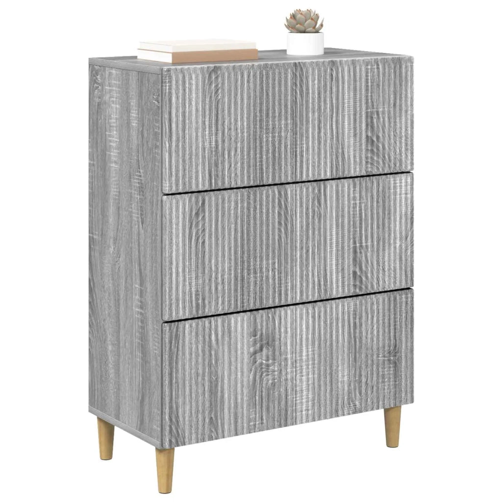 Mobile con Cassetti Grigio Sonoma 66 x 34,5 x 90 cm 894611