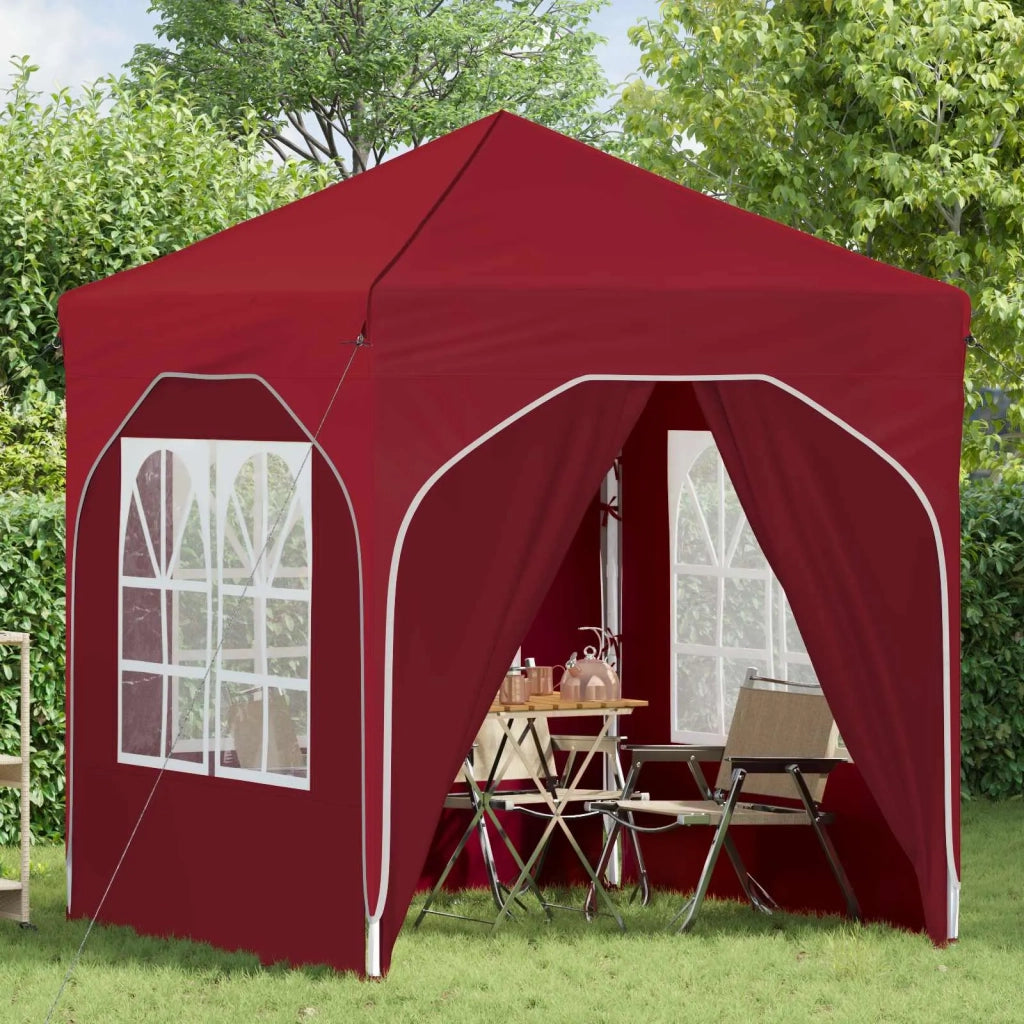 Tenda per feste a pop-up 192 x 192 x 245 cm Borgogna 42019840