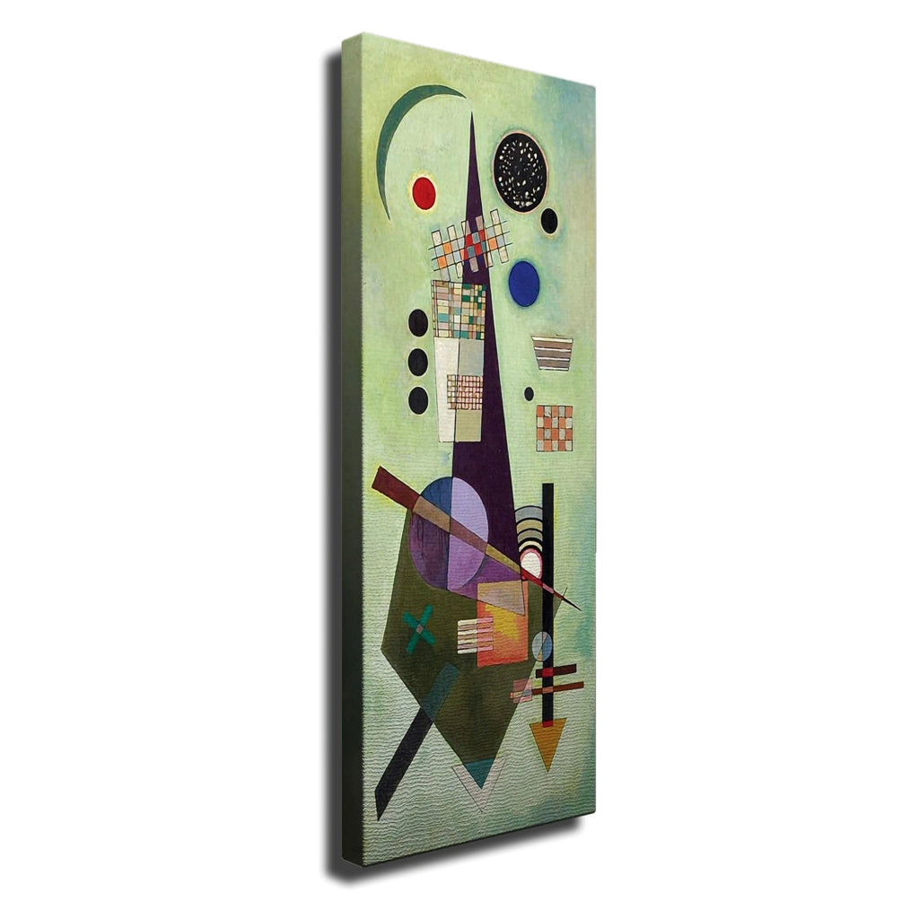 Neda, Quadro Materiale Struttura in Tessuto, 30x80h cm Multicolore