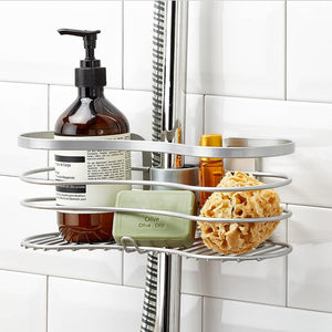 Cestello per Tubo Doccia Mensola per Shampoo Viva Metaltex