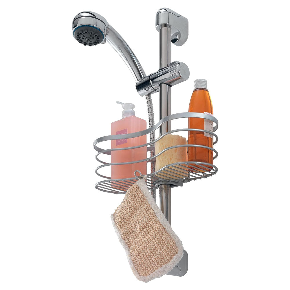 Cestello per Tubo Doccia Mensola per Shampoo Viva Metaltex