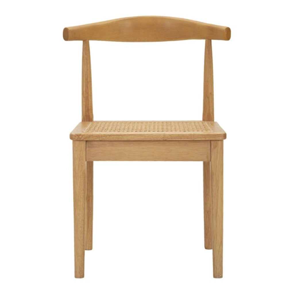 Set di 2 Sedie Natura 6, Marrone, Rattan, 54x54x70 cm