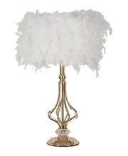 LAMPADA DA TAVOLO TARTY BIANCA CM Ø 25X54
