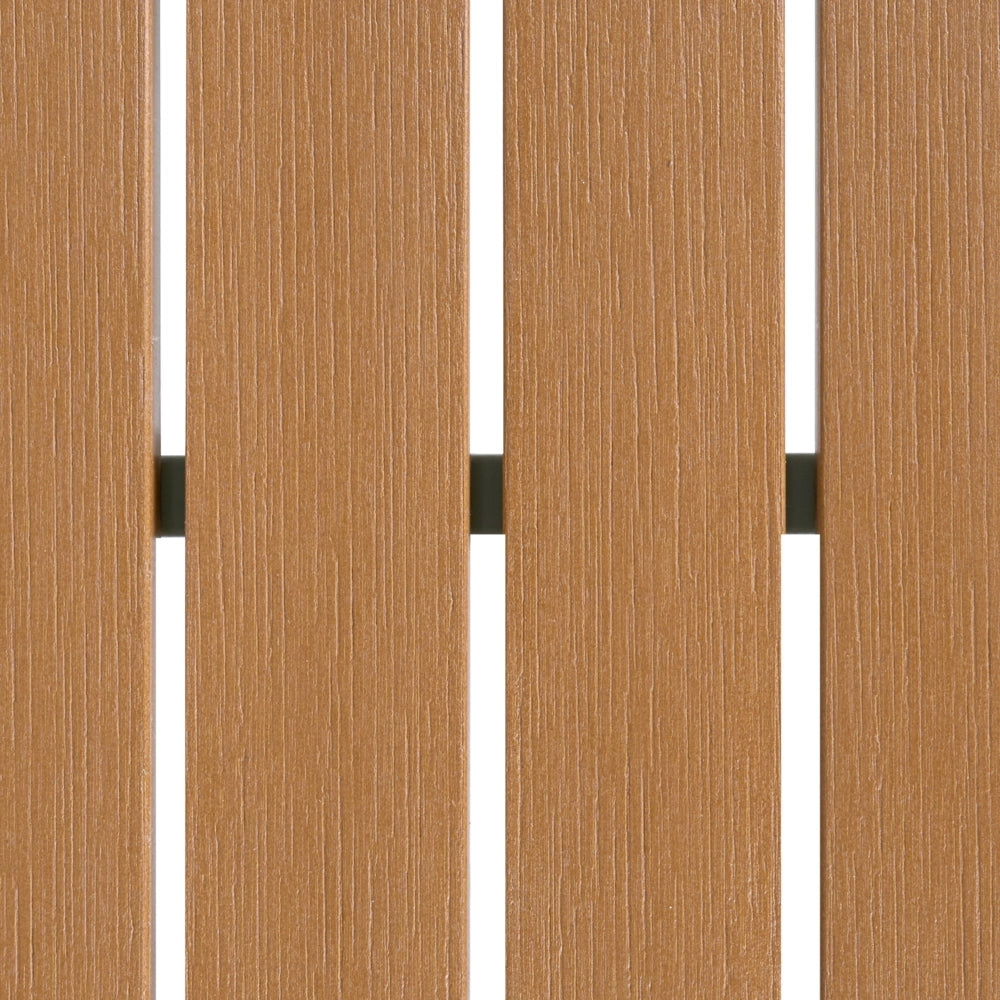 Sgabello da giardino per esterni Sedile per patio Base in acciaio e legno verde chiaro stile elegante