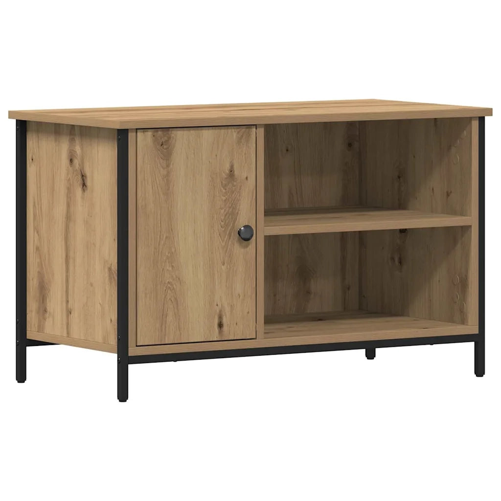 Mobile TV-Credenza per TV-Console TV rovere artigianale 80 x 40 x 50 cm Legno multistrato
