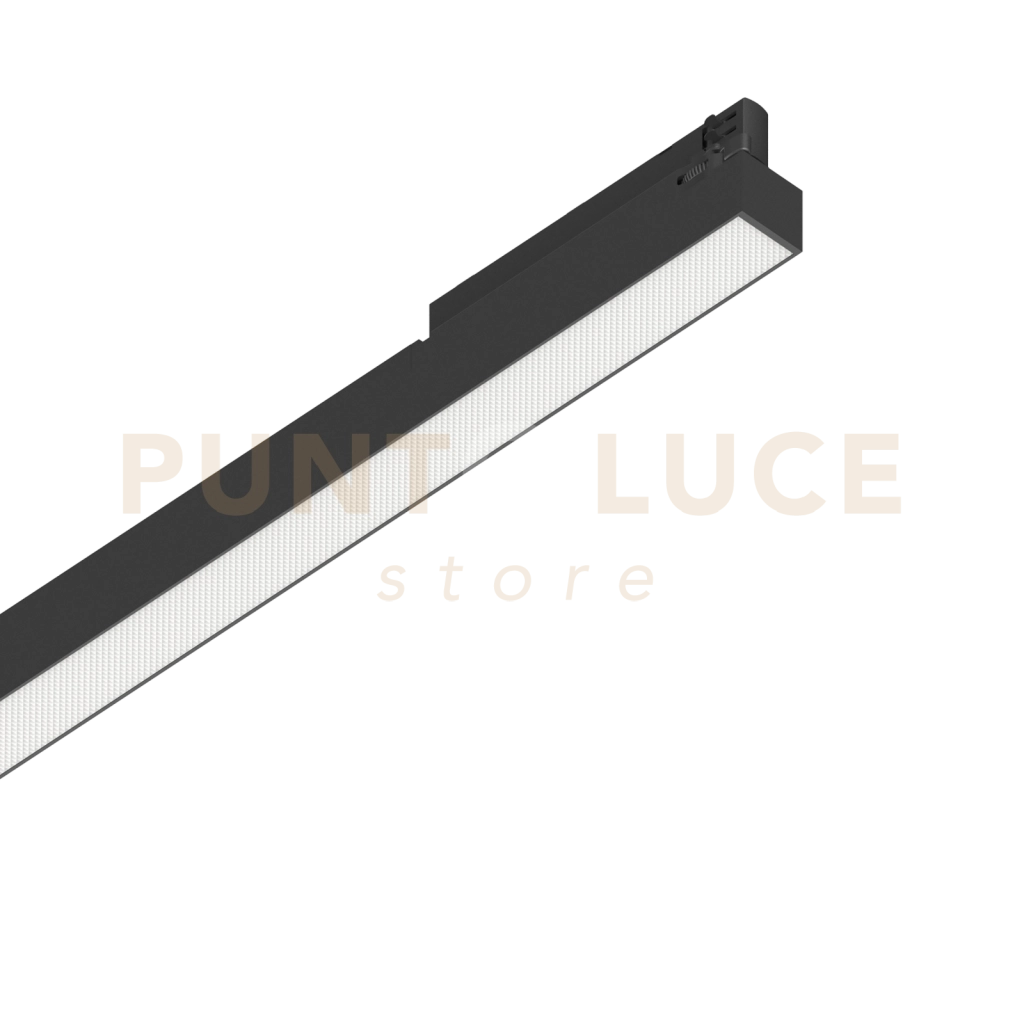 DISPLAY UGR PROIETTORE LINEARE PER BINARIO TRIFASE 14W 1900 lm 3000 K DIMMERABILE DALI NERO