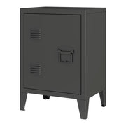 Comodino comodino cassettiera mobile contenitore maniglia porta destra 57 x 40 x 30 cm nero 03_0011020