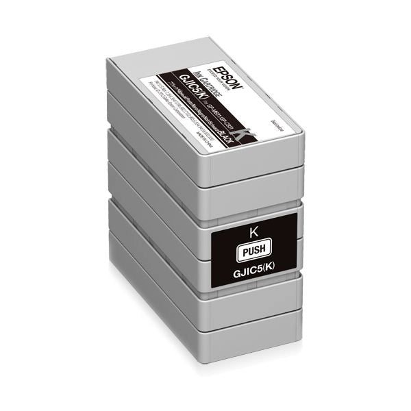 Epson gjic5(k): ink cartridge for colorworks c831 and gp-m831 (black) - C13S020563