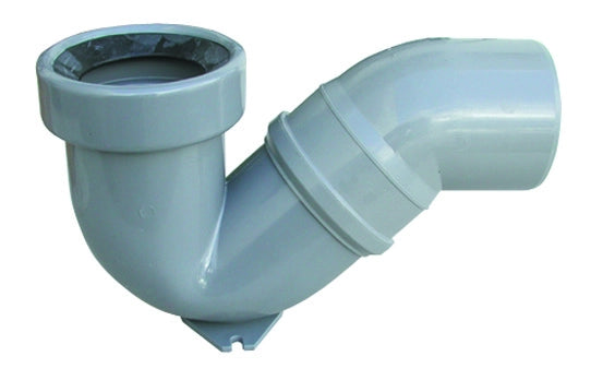 SIFONE ALLACCIAMENTO VASO TURCA USCITA ORIZZONTALE- Diam. 110- VALSI- pezzi 1