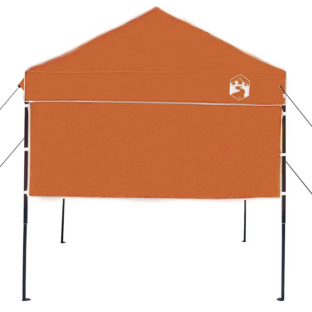 Tenda Gazebo Arancione 194 x 194 x 251 cm Tessuto 42007376
