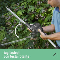 UTENSILE MULTIFUNZIONE ALPINA 20V AMT 20 LI KIT POTATORE TELESCOPICO TAGLIASIEPI-MOTOSEGA