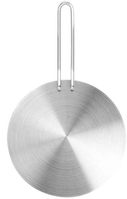 Adattore di Induzione - Placca di Induzione - Stato Liscio - Maniglia Rimovibile - Adatto per Forni Elettrici - 22 cm - Per il...