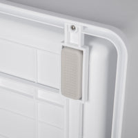 Lettiera per Gatti 47,5x35,5x36,7 cm in PP Bianco e Grigio