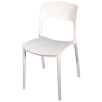 sedia Rimini da esterno bianca