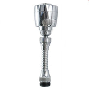 Trade Shop - Aeratore Rompigetto Rubinetto Cucina Per Lavello Cromato Filtro Snodato 69273 -