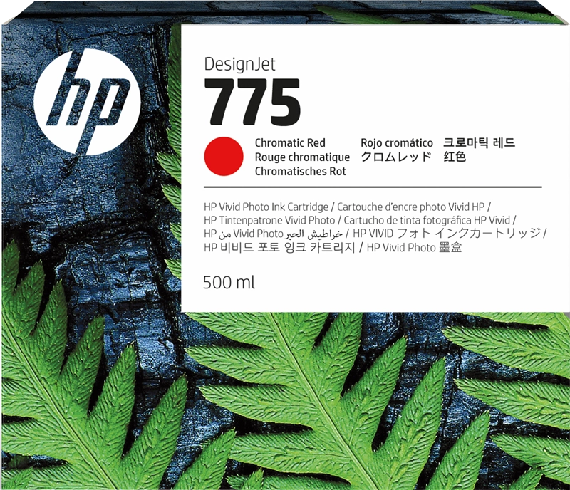 ORIGINAL HP Cartuccia d'inchiostro chromatic red 1XB20A 775 500ml Cartuccia di inchiostro rosso cromatico HP 775 da 500 ml