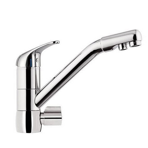 MISCELATORE LAVELLO A 3 VIE D'INGRESSO CON BOCCA GIREVOLE EPIC- Cromo- MARIA- pezzi 1