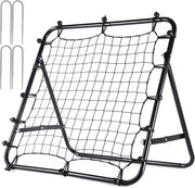 Rimbalzatore da Calcio per Bambini - Aiuto Kickback Obiettivo - Attrezzatura di Allenamento per Bambini - 65cm * 65cm