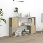 Libreria-Scaffale per Libri-Mobile di Stoccaggio Rovere Sonoma 100x24x63 cm in Truciolato