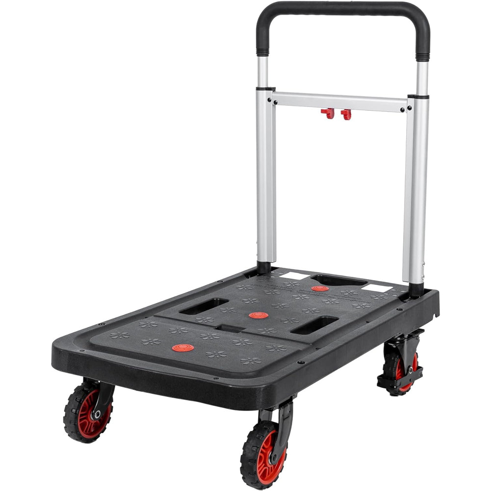 Carrello Multifunzione Pieghevole Portapacchi Portacarichi Pesanti Portata 150kg