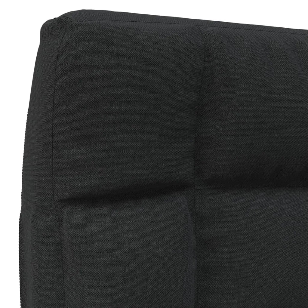 Sedia da Pavimento Pieghevole Nera in Tessuto cod mxl 60024