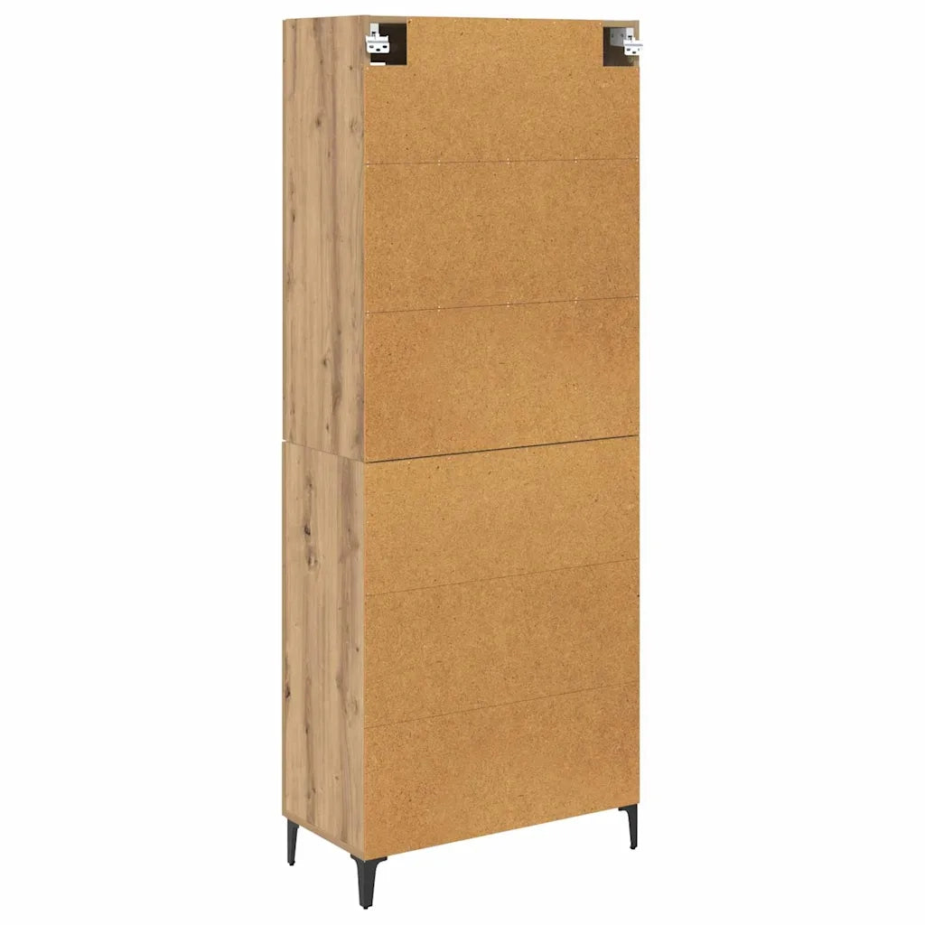 Credenza con cassetto Rovere artigianale 69,5 x 34 x 180 cm 3416004