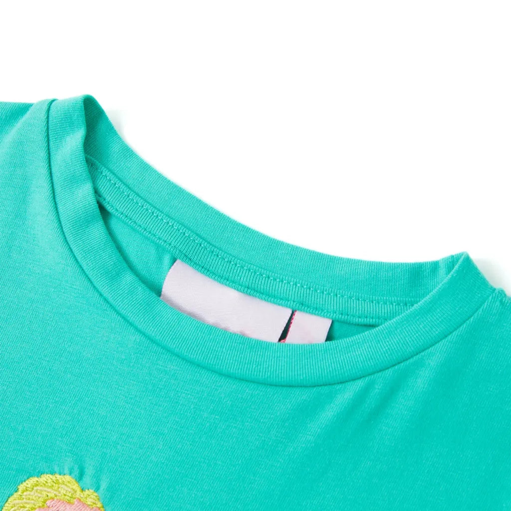 Maglietta da Bambina Menta 116 11211