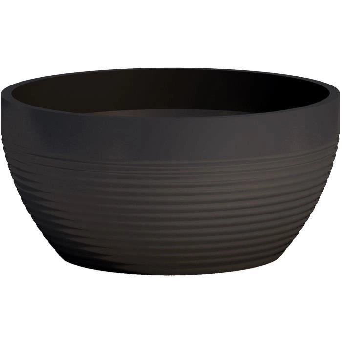 Bicchiere - GARDEN ID - Green Care Impact Nero-Anth - 35 x 16 cm - Garanzia 10 anni - 100% riciclato - Resistente UV/gel
