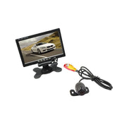 Trade Shop - Kit Retromarcia Telecamera Camper Auto Rimorchi Monitor Lcd 7" Staffa -