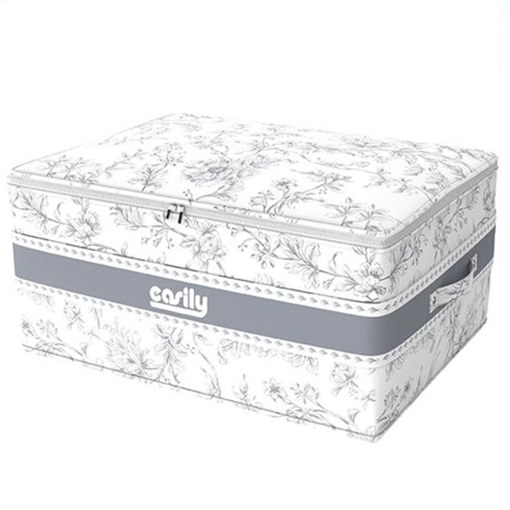 Trade Shop - Box Portatutto Scatola Salvaspazio Contenitore Organizer 45x35x20cm Fantasia 87319 -
