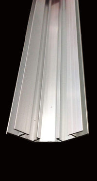 Serra Foresta in alluminio e policarbonato alveolare , dimensioni 188X127XH195