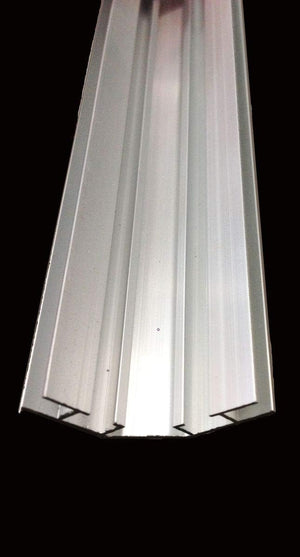 Serra Foresta in alluminio e policarbonato alveolare , dimensioni 188X127XH195