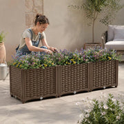 Raised Bed 120 X 40 X 38 Cm Polypropylene
