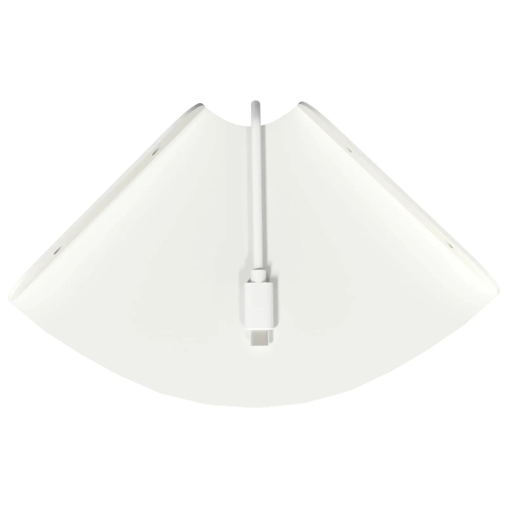 Mensola sospesa con lo scaffale 2 pcs Bianco 15 x 15 x 2 cm 8004084