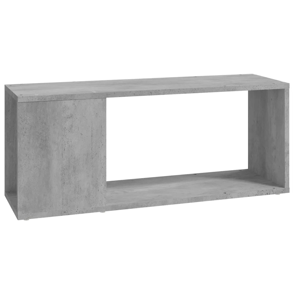 Mobile TV-Credenza TV-Console TV Grigio Cemento 80x24x32 cm in Truciolato