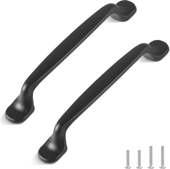 Maniglie per cassetta di chiusura moderne – 12 pezzi, 128 mm di distanza, maniglie per cassetta di chiusura resistenti e eleganti