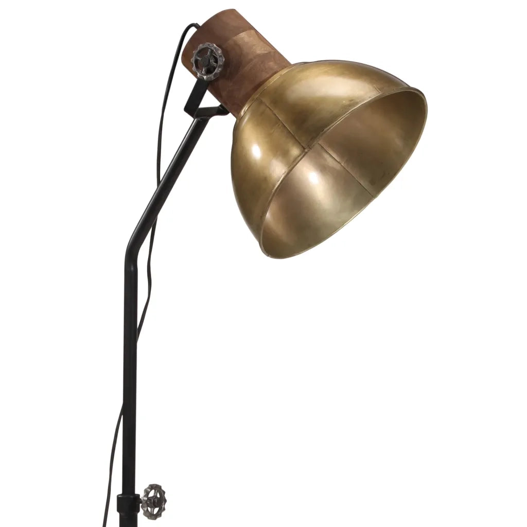 Lampada da Terra 25 W Ottone Anticato 30x30x100-150 cm E27 CFW7287610