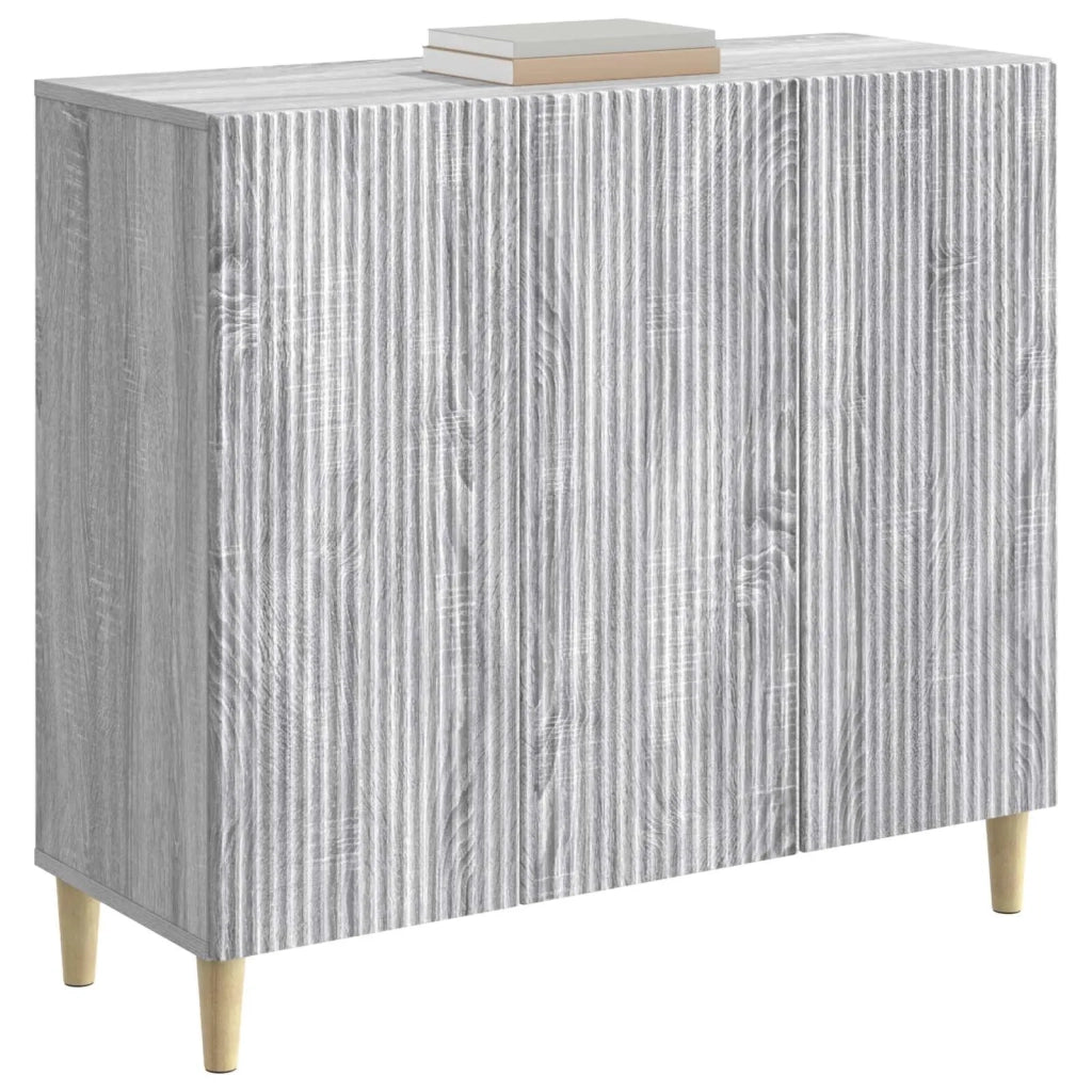 Credenza Grigio Sonoma 89 x 34,5 x 80 cm Legno ingegnerizzato 894651