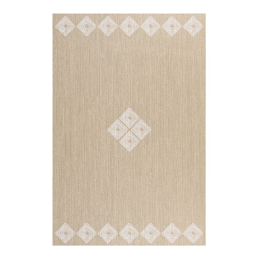 Tappeto vinilico di alta qualità etnica bianche 200x290