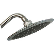SOFFIONE DOCCIA + SNODO ROUND  ABS CROMATO 1/2F MM 200