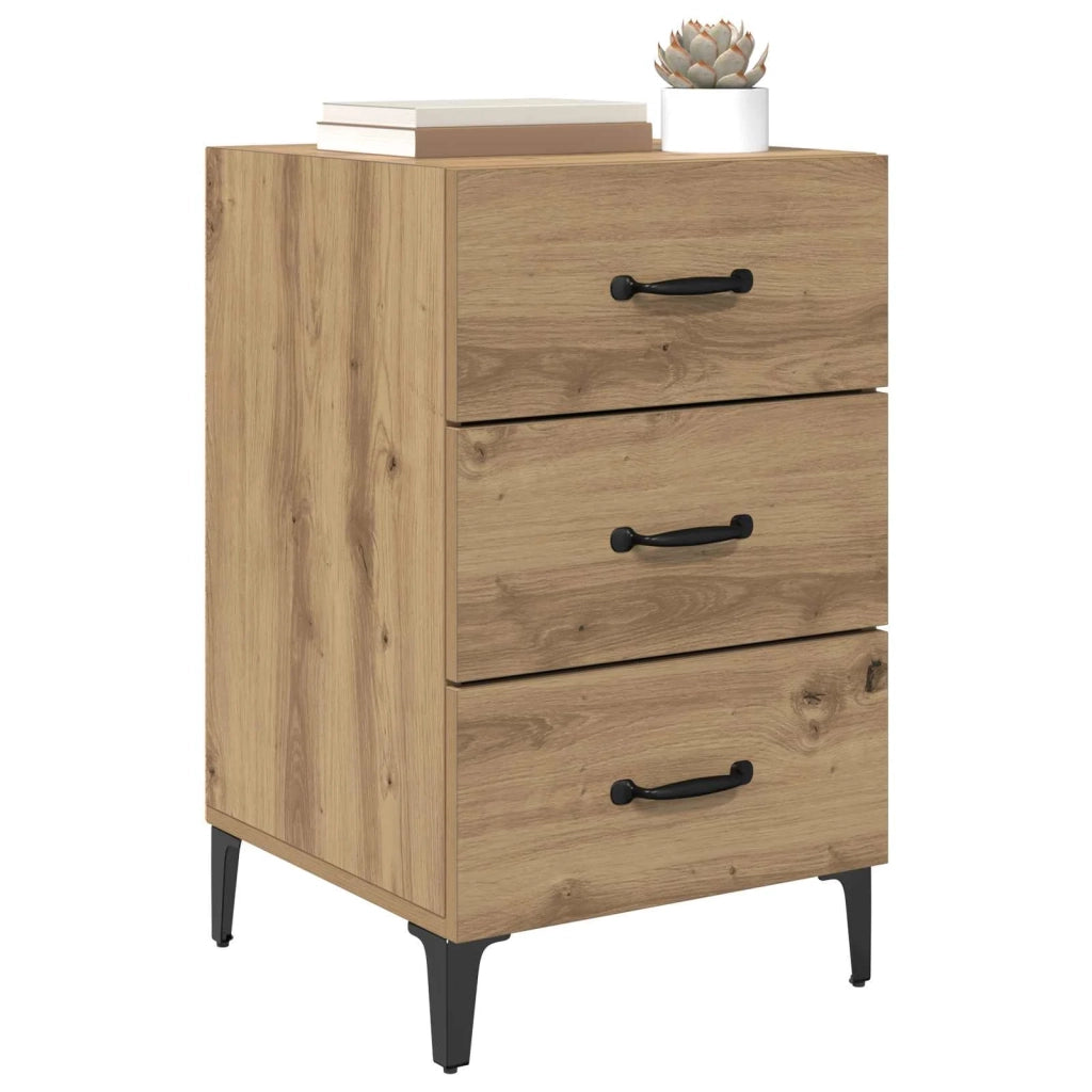 Armadio da Notte Rovere artigianale 40 x 40.5 x 66 cm