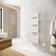 Termoarredo elettrico 1200x500 bianco lucido interasse 450 | Andromeda