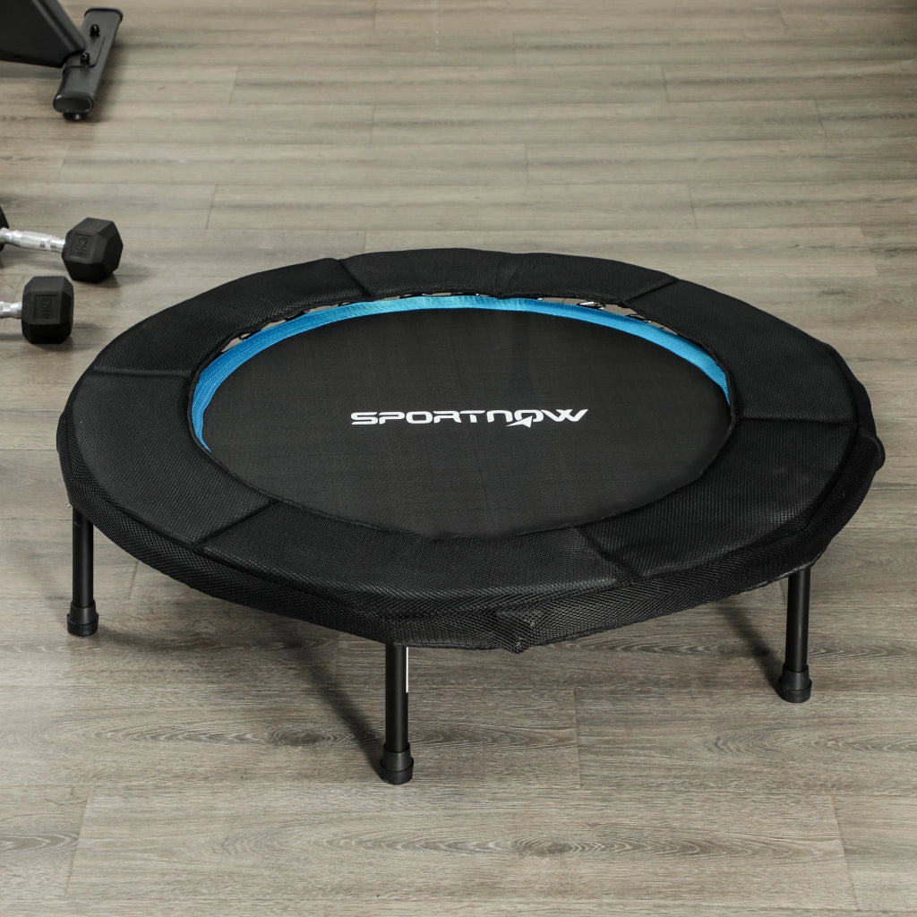 Tappeto Elastico Fitness Pieghevole ¨C Zephmum ¨C Blu ?102 cm Acciaio