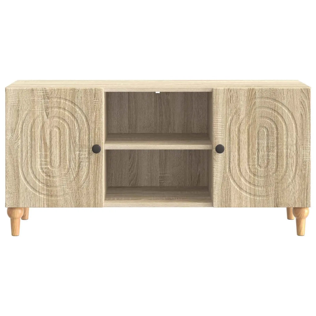 Mobile TV Rovere Sonoma 102 x 34,5 x 50 cm Legno ingegnerizzato 894237