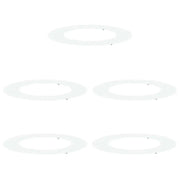 adatto per Anelli d'Albero Piatto 5 pz Bianco ?50 / 80 cm CFW6591610